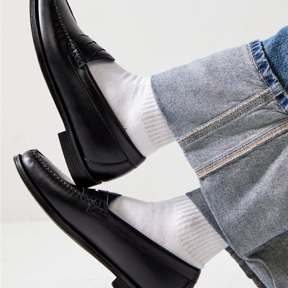 G.H. Bass & Co. Black Loafers